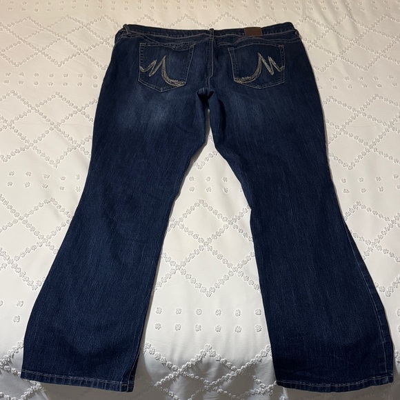 Maurices Dark Blue Flare Jeans - Picture 4 of 4